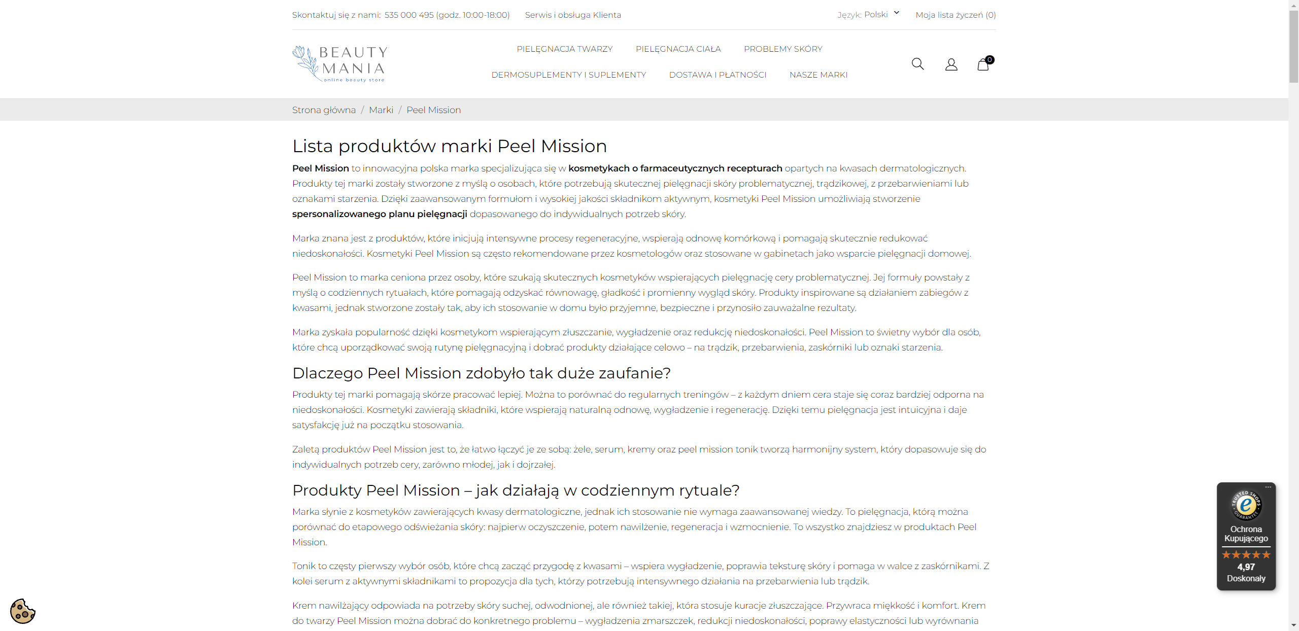 Peel Mission - czym wyróżniają się profesjonalne kosmetyki do zabiegów gabinetowych?