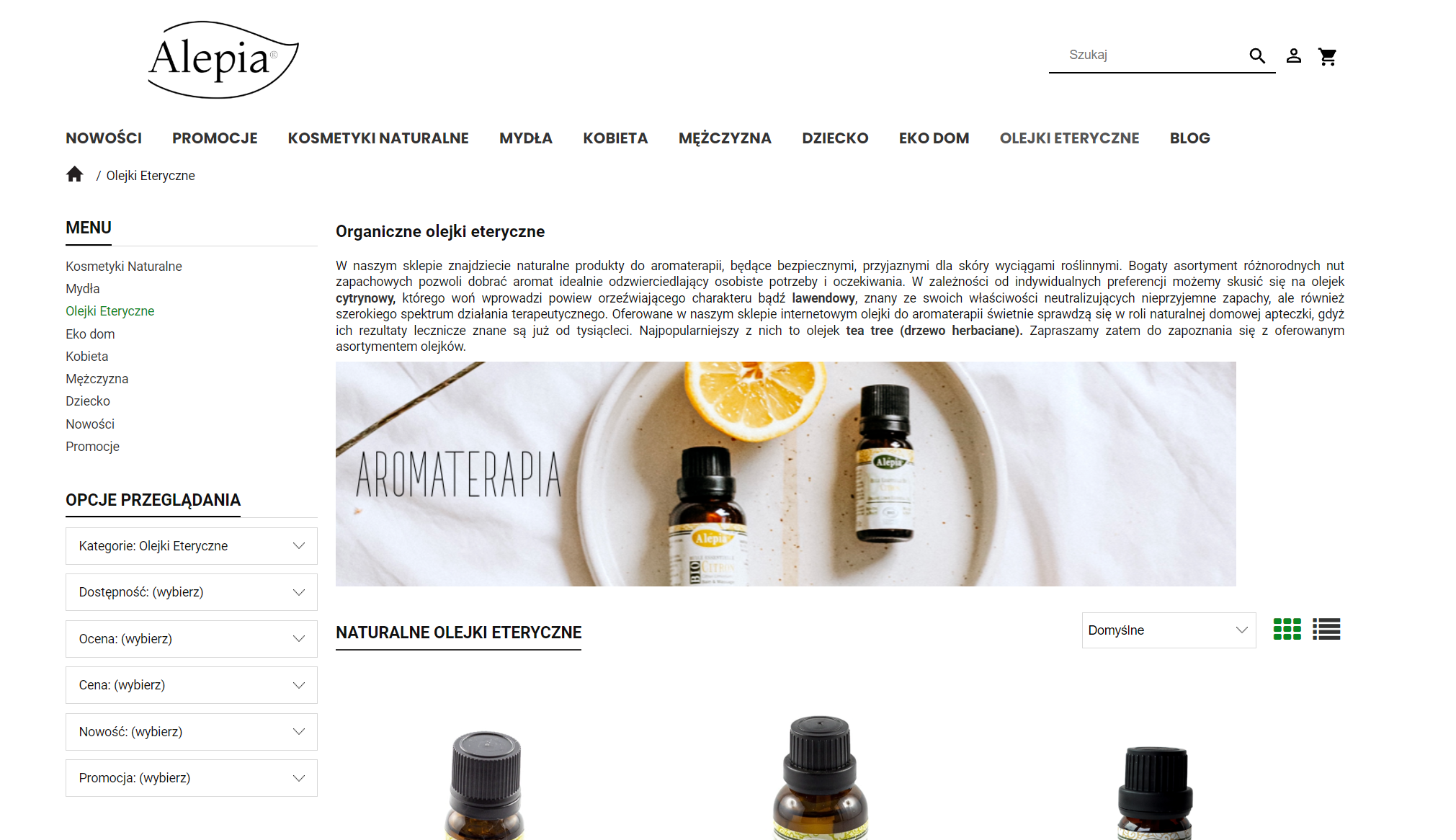 Naturalne olejki eteryczne - 10 najpopularniejszych i ich właściwości