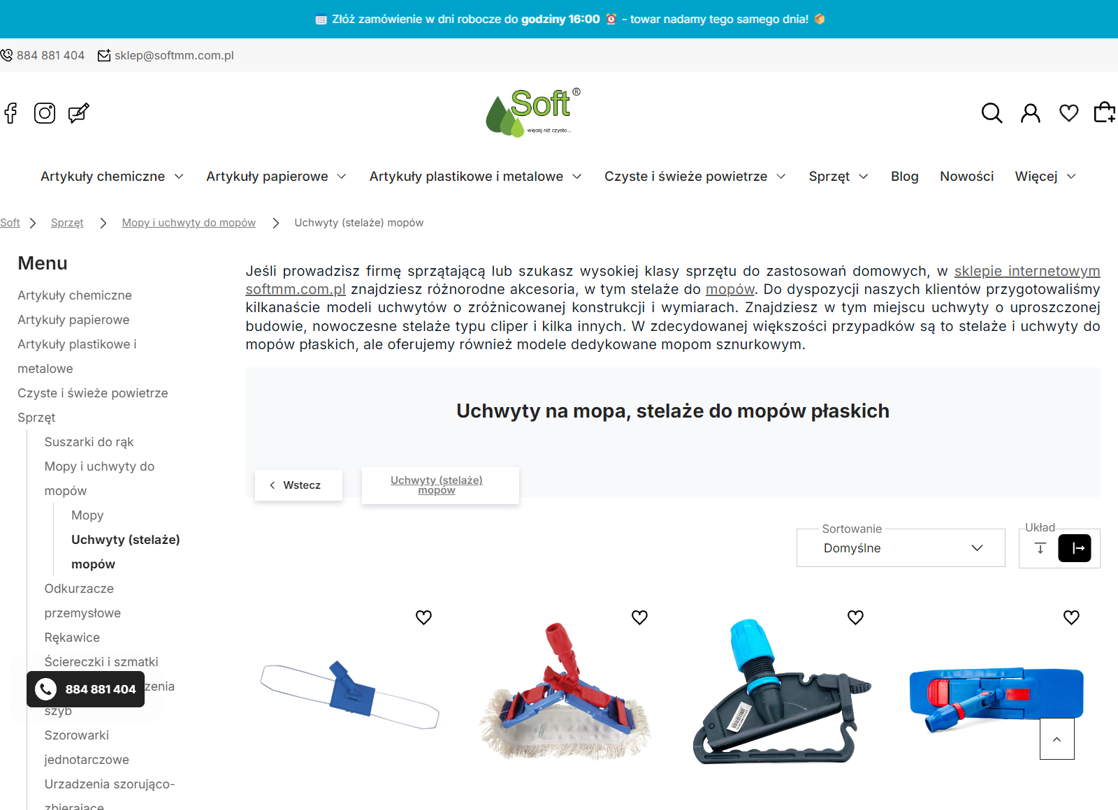 Jaki uchwyt do mopa płaskiego wybrać — plastikowy, metalowy czy z klipsem?