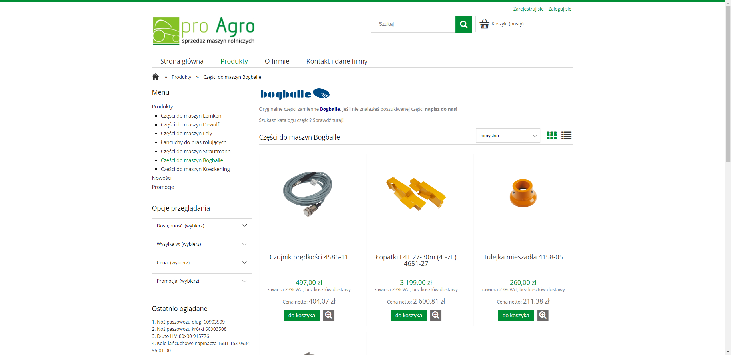 Części Bogballe a niezawodność maszyn rolniczych w codziennej pracy